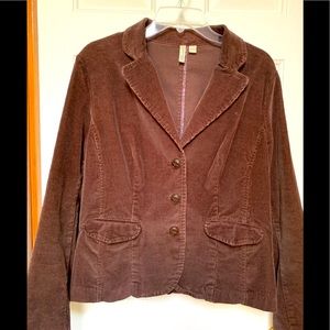 Brown corduroy jacket